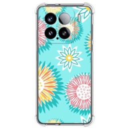 Funda Silicona Antigolpes para Xiaomi 15 5G diseño Flores 05 Dibujos