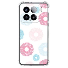 Funda Silicona Antigolpes para Xiaomi 15 5G diseño Flores 06 Dibujos