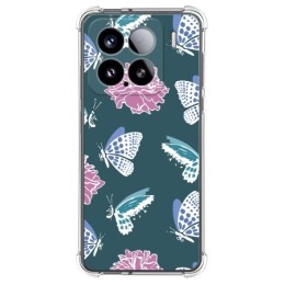Funda Silicona Antigolpes para Xiaomi 15 5G diseño Flores 10 Dibujos