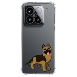 Funda Silicona Antigolpes para Xiaomi 15 5G diseño Perros 03 Dibujos