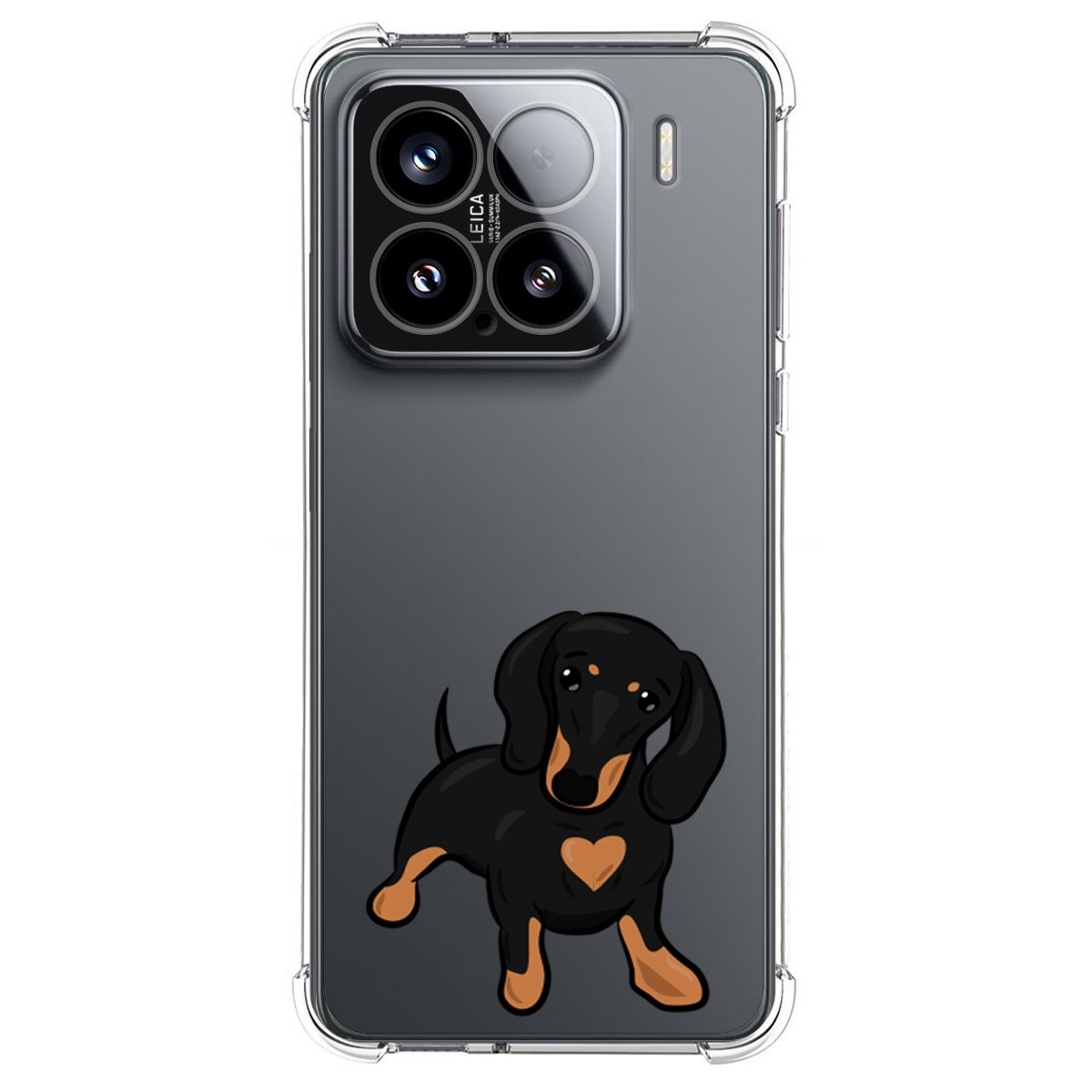 Funda Silicona Antigolpes para Xiaomi 15 5G diseño Perros 04 Dibujos