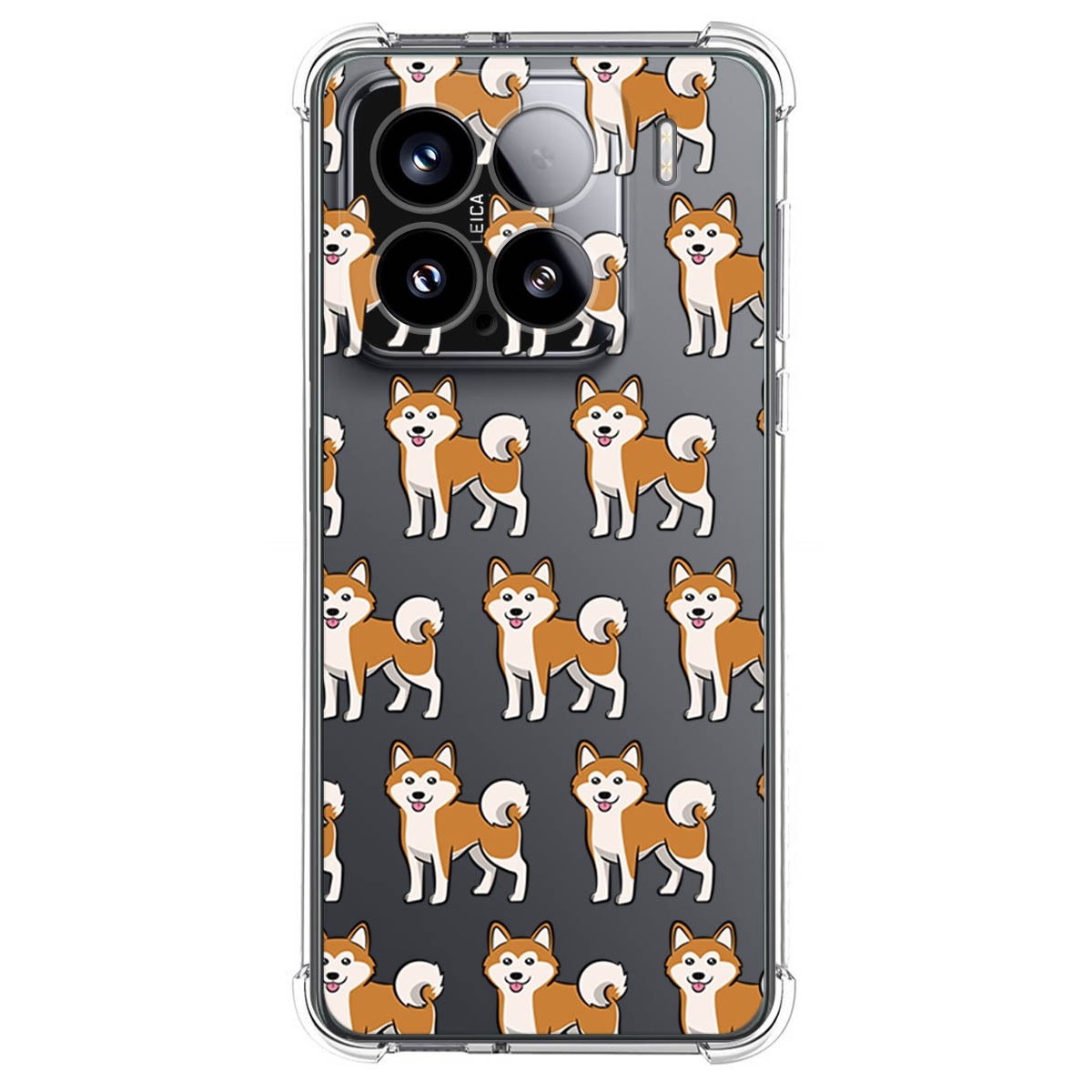 Funda Silicona Antigolpes para Xiaomi 15 5G diseño Perros 08 Dibujos