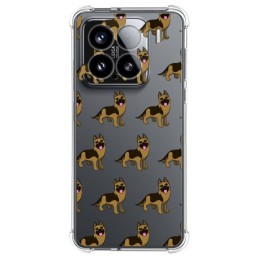 Funda Silicona Antigolpes para Xiaomi 15 5G diseño Perros 09 Dibujos