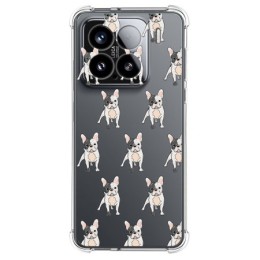 Funda Silicona Antigolpes para Xiaomi 15 5G diseño Perros 12 Dibujos