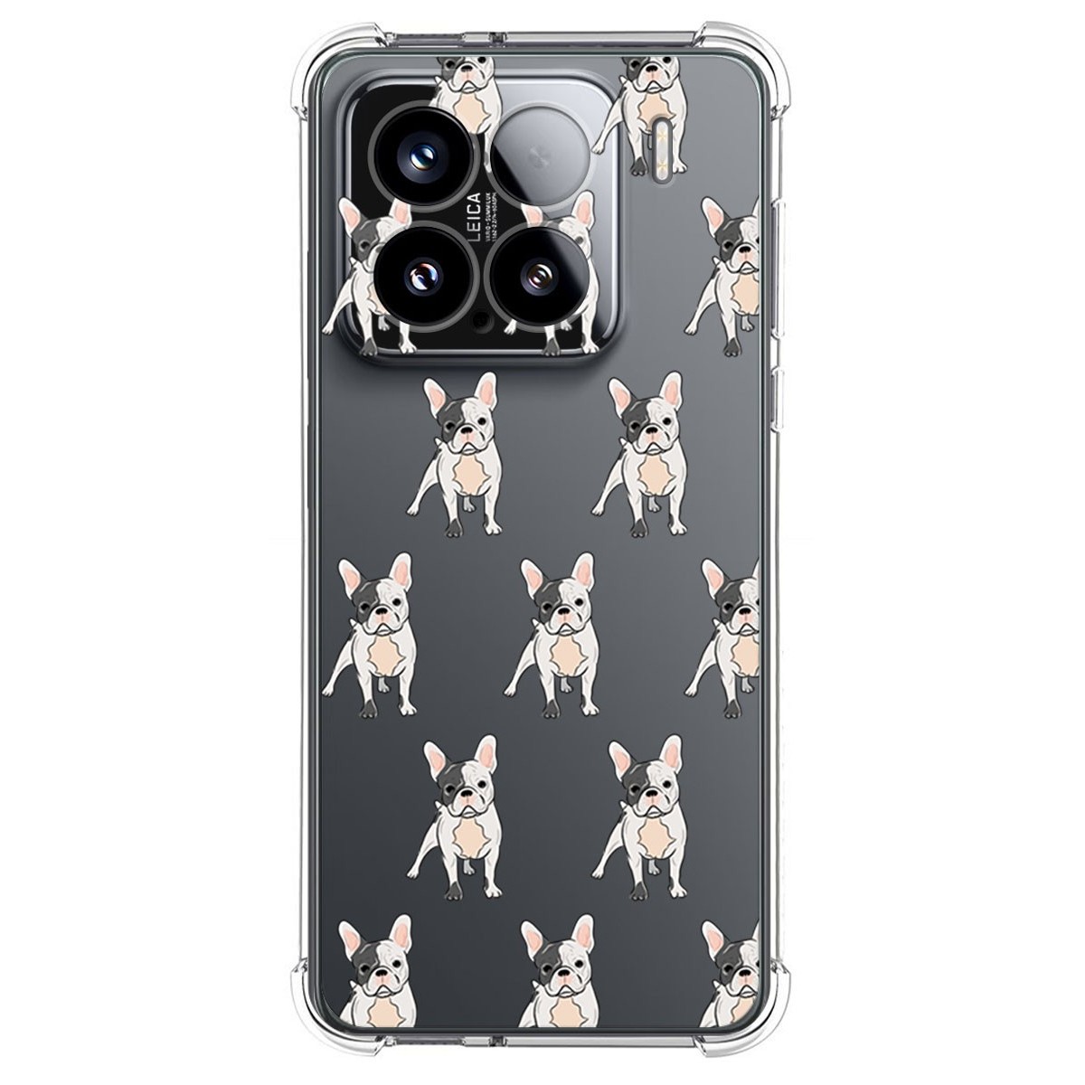 Funda Silicona Antigolpes para Xiaomi 15 5G diseño Perros 12 Dibujos
