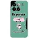 Funda Silicona Líquida Verde para Xiaomi 15 5G diseño Vaca Dibujos