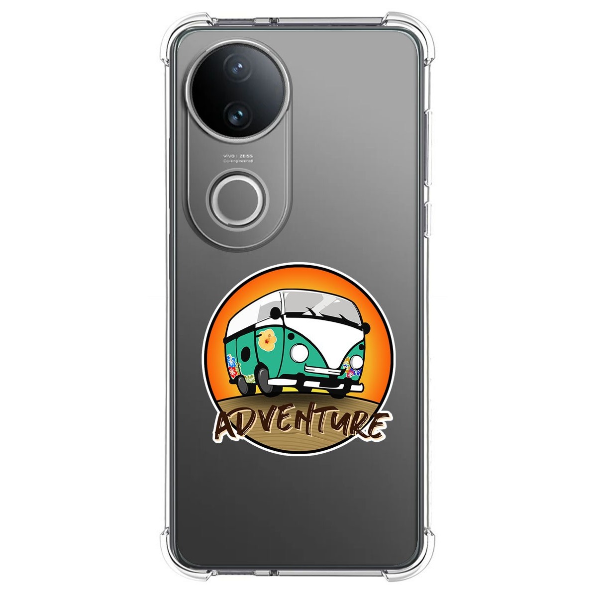 Funda Silicona Antigolpes para Vivo V50 5G diseño Adventure Dibujos