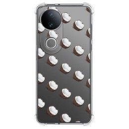 Funda Silicona Antigolpes para Vivo V50 5G diseño Cocos Dibujos