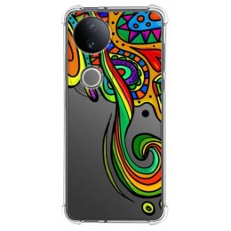 Funda Silicona Antigolpes para Vivo V50 5G diseño Colores Dibujos