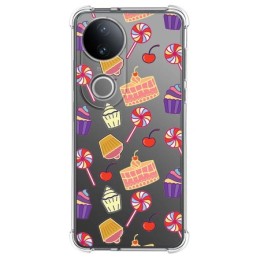 Funda Silicona Antigolpes para Vivo V50 5G diseño Dulces 01 Dibujos