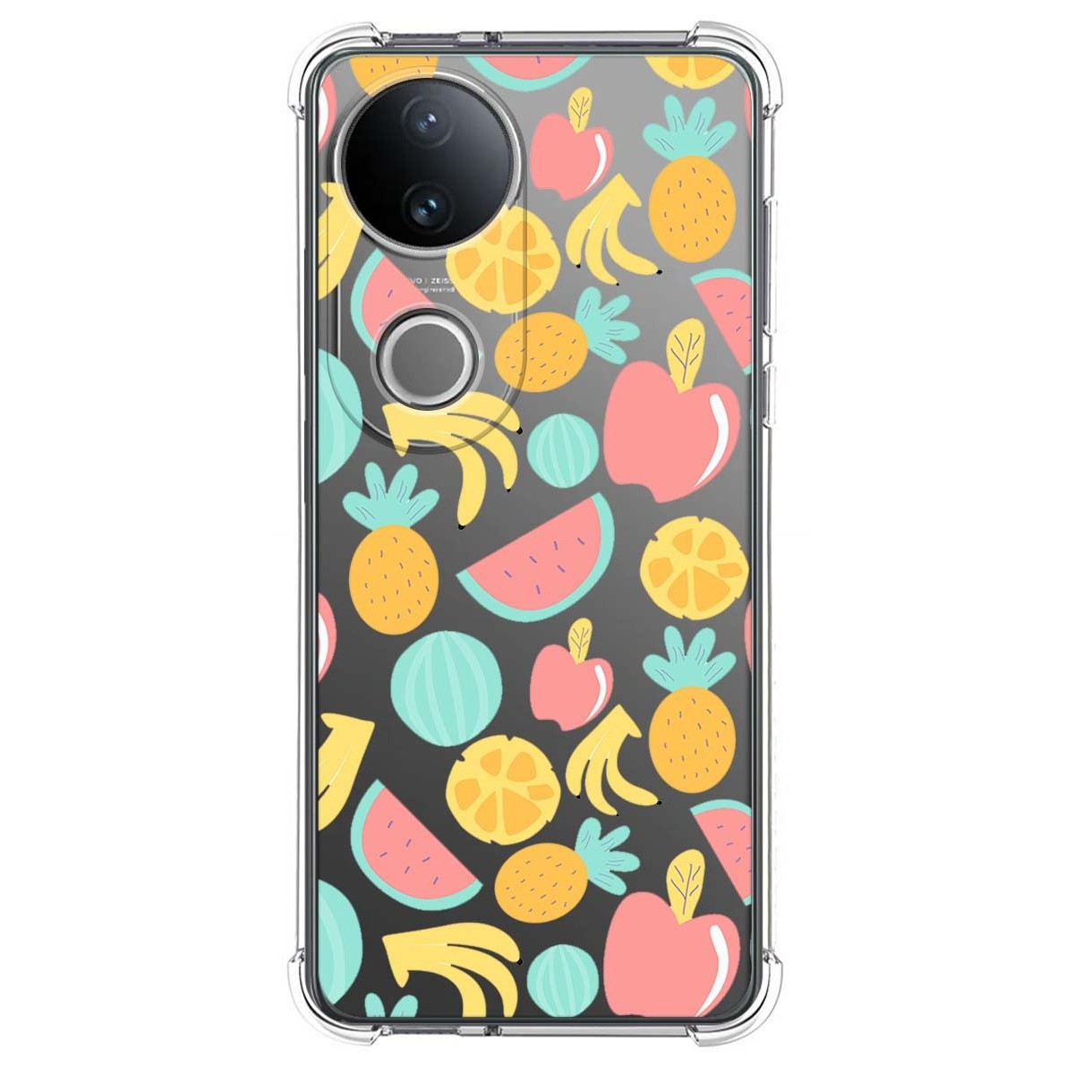 Funda Silicona Antigolpes para Vivo V50 5G diseño Frutas 02 Dibujos