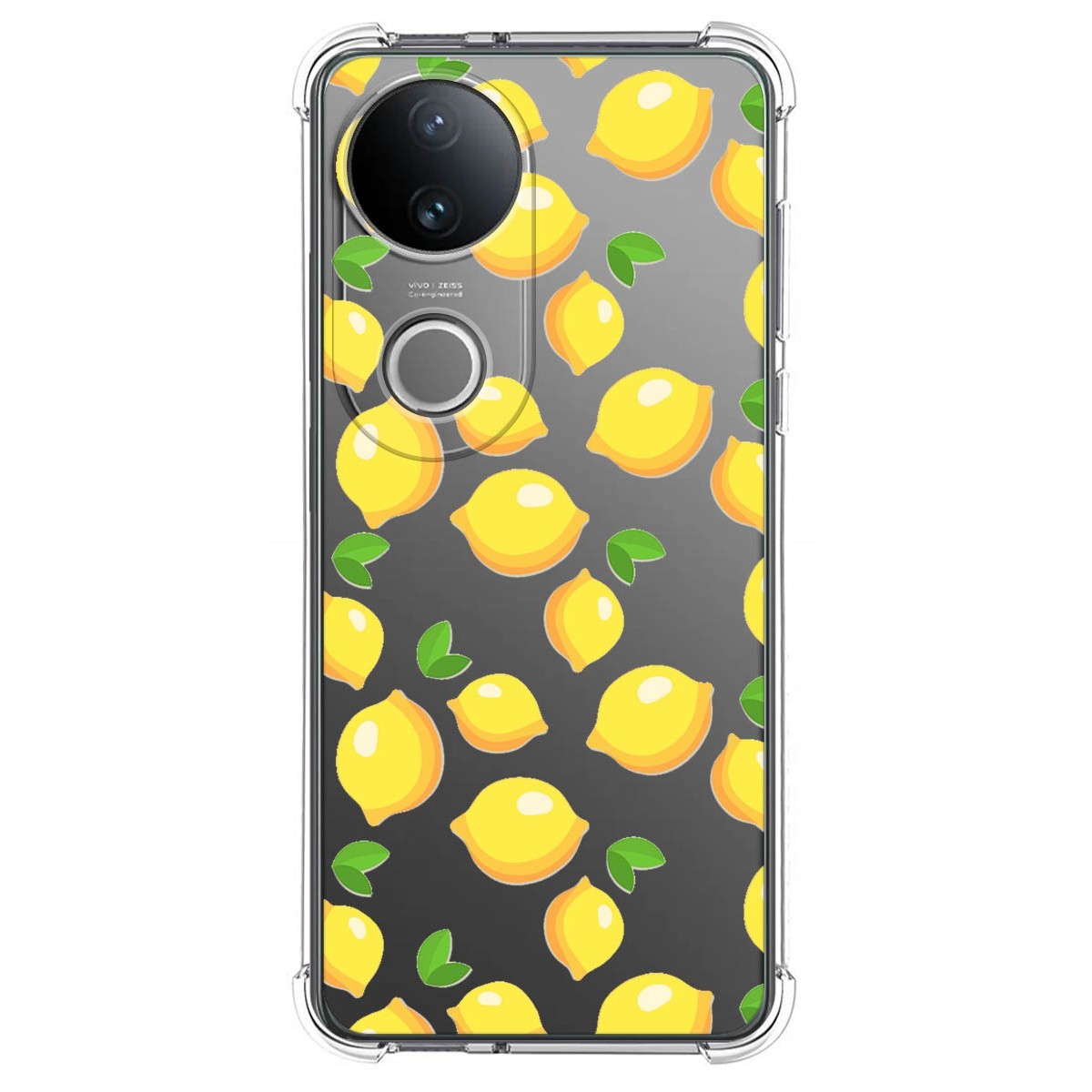 Funda Silicona Antigolpes para Vivo V50 5G diseño Limones Dibujos