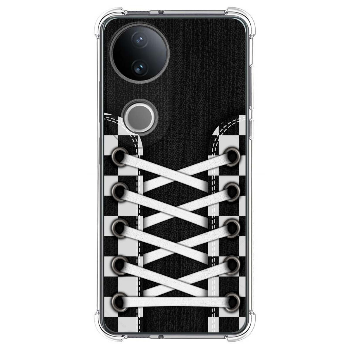 Funda Silicona Antigolpes para Vivo V50 5G diseño Zapatillas 03 Dibujos