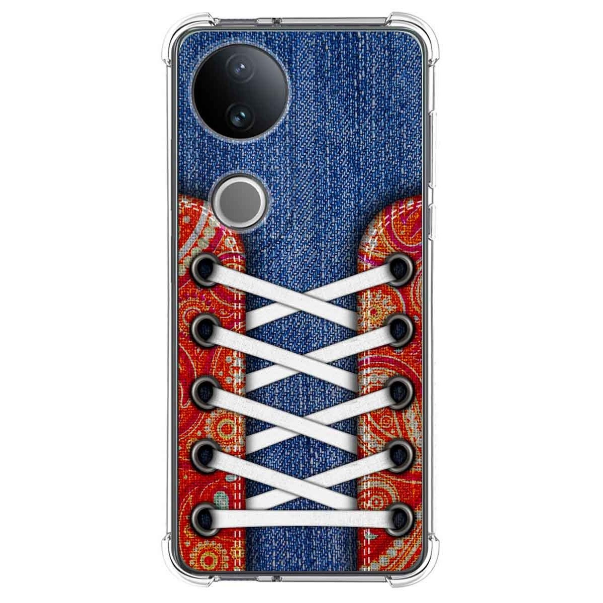 Funda Silicona Antigolpes para Vivo V50 5G diseño Zapatillas 11 Dibujos