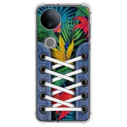 Funda Silicona Antigolpes para Vivo V50 5G diseño Zapatillas 12 Dibujos