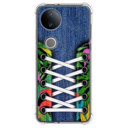Funda Silicona Antigolpes para Vivo V50 5G diseño Zapatillas 13 Dibujos