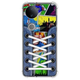 Funda Silicona Antigolpes para Vivo V50 5G diseño Zapatillas 14 Dibujos