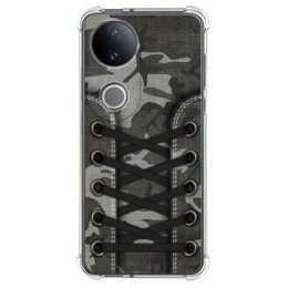 Funda Silicona Antigolpes para Vivo V50 5G diseño Zapatillas 15 Dibujos