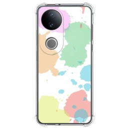 Funda Silicona Antigolpes para Vivo V50 5G diseño Acuarela 05 Dibujos