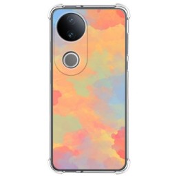 Funda Silicona Antigolpes para Vivo V50 5G diseño Acuarela 08 Dibujos