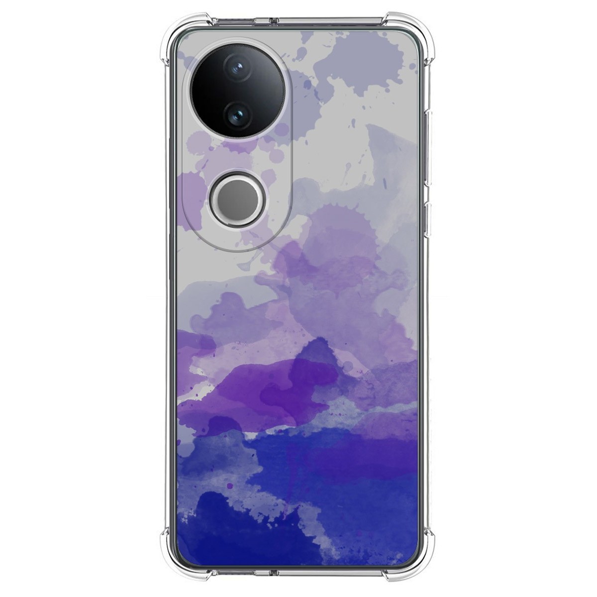 Funda Silicona Antigolpes para Vivo V50 5G diseño Acuarela 09 Dibujos