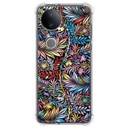 Funda Silicona Antigolpes para Vivo V50 5G diseño Flores 04 Dibujos
