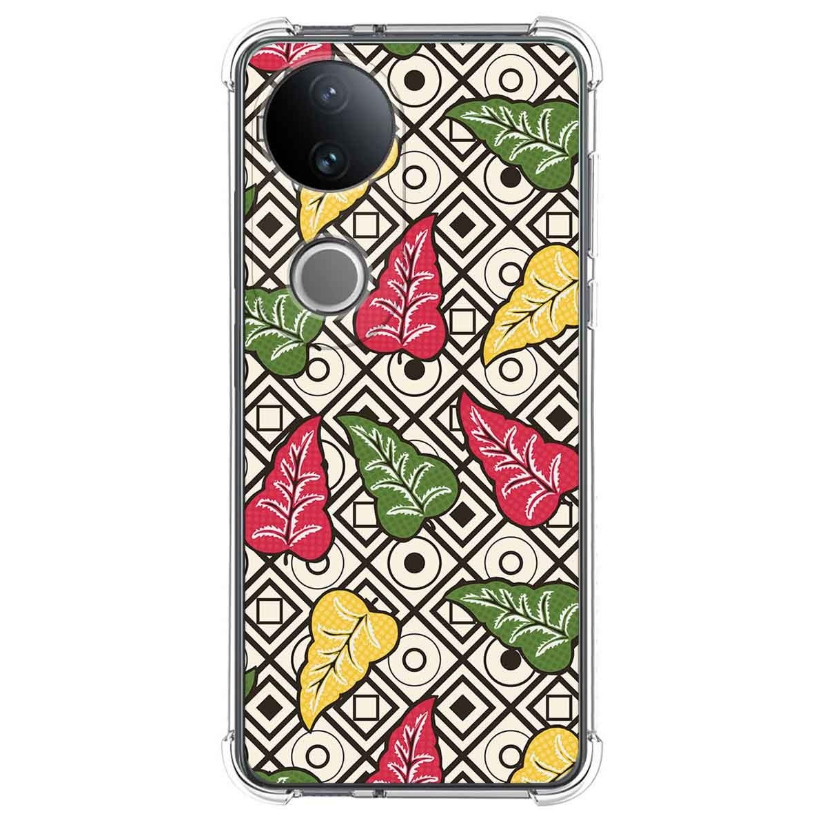 Funda Silicona Antigolpes para Vivo V50 5G diseño Flores 11 Dibujos