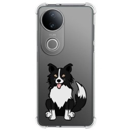Funda Silicona Antigolpes para Vivo V50 5G diseño Perros 01 Dibujos