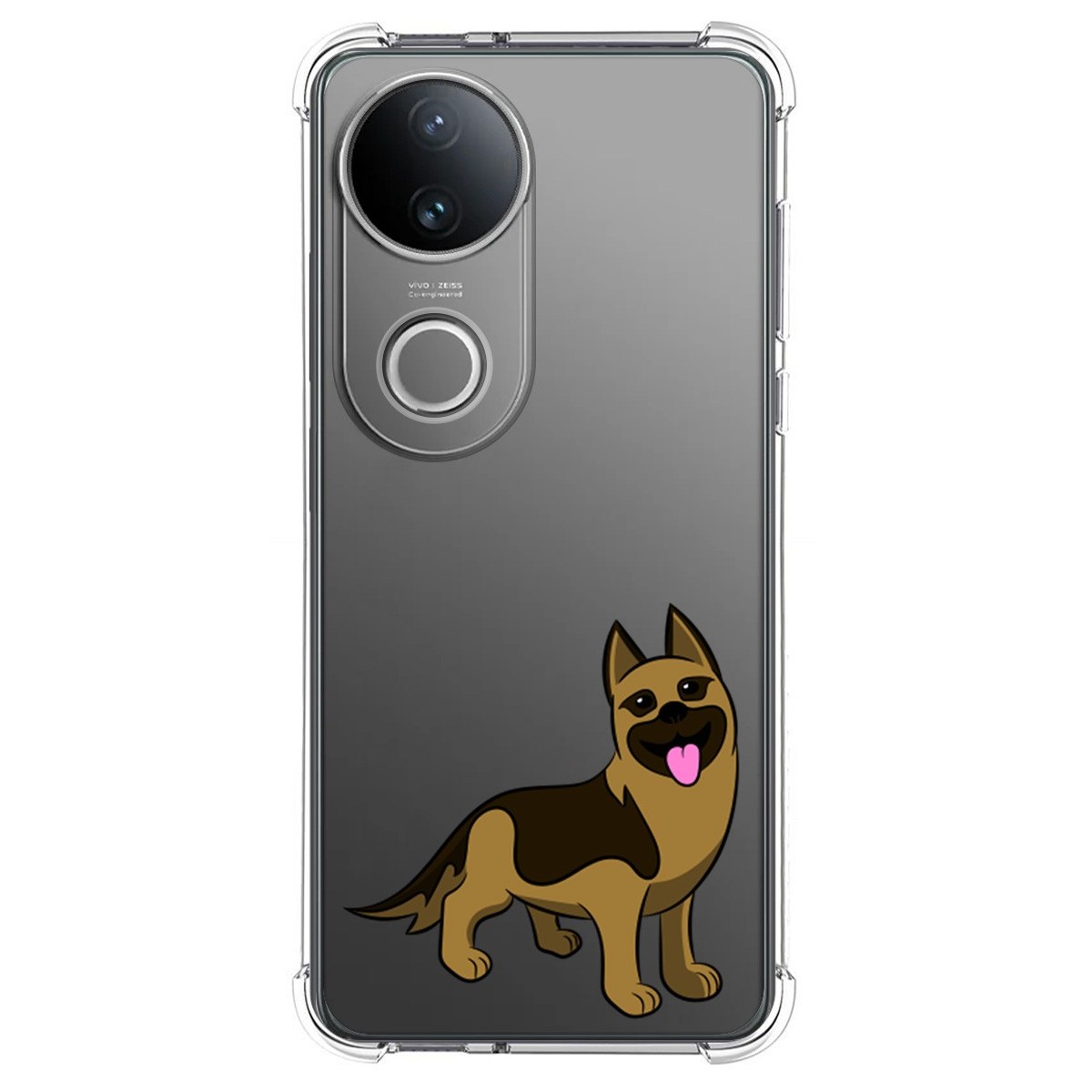 Funda Silicona Antigolpes para Vivo V50 5G diseño Perros 03 Dibujos