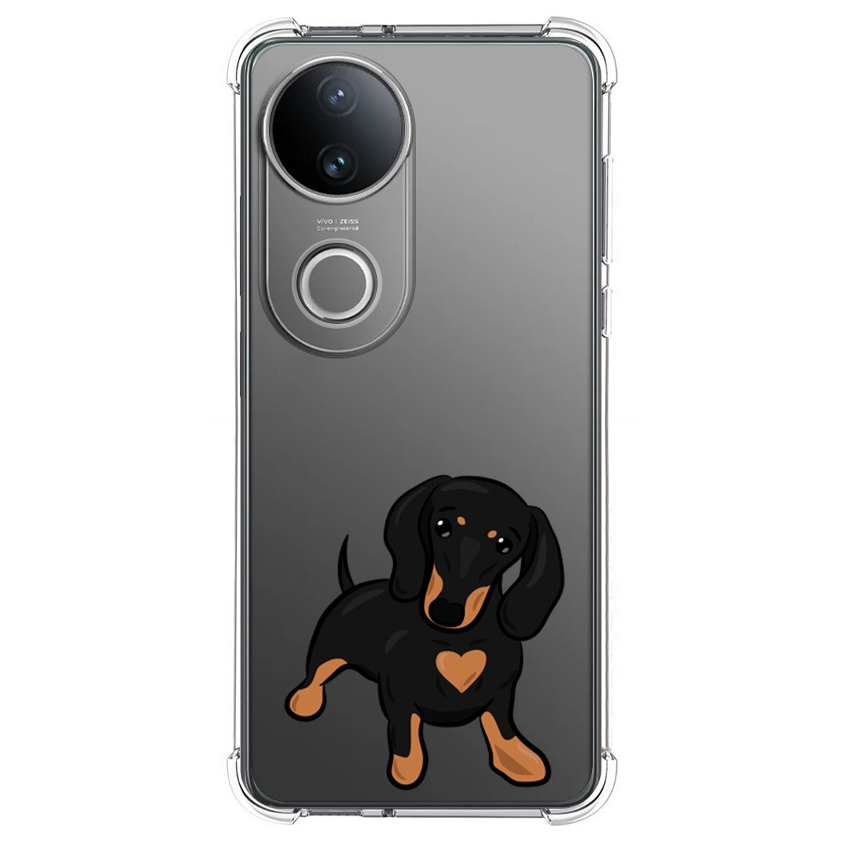Funda Silicona Antigolpes para Vivo V50 5G diseño Perros 04 Dibujos