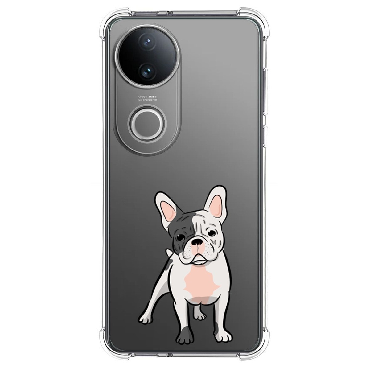 Funda Silicona Antigolpes para Vivo V50 5G diseño Perros 06 Dibujos