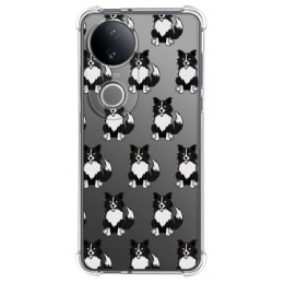 Funda Silicona Antigolpes para Vivo V50 5G diseño Perros 07 Dibujos
