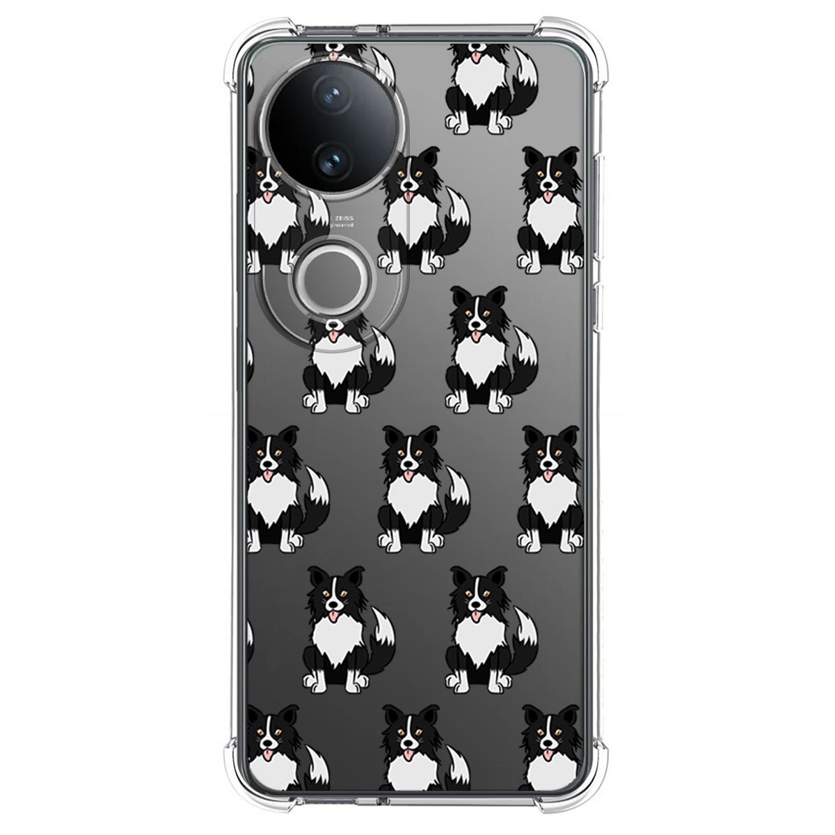 Funda Silicona Antigolpes para Vivo V50 5G diseño Perros 07 Dibujos