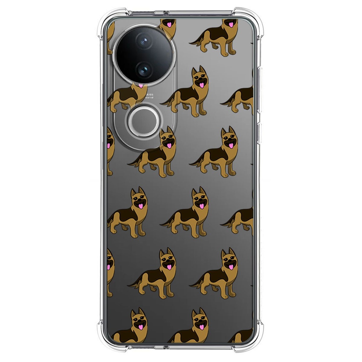 Funda Silicona Antigolpes para Vivo V50 5G diseño Perros 09 Dibujos