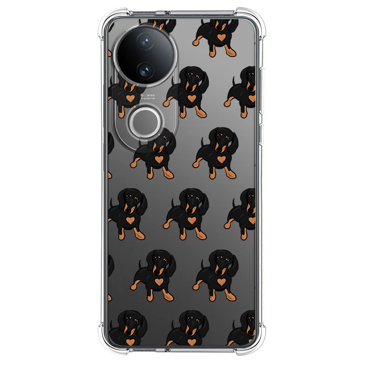 Funda Silicona Antigolpes para Vivo V50 5G diseño Perros 10 Dibujos