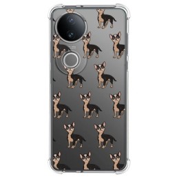 Funda Silicona Antigolpes para Vivo V50 5G diseño Perros 11 Dibujos