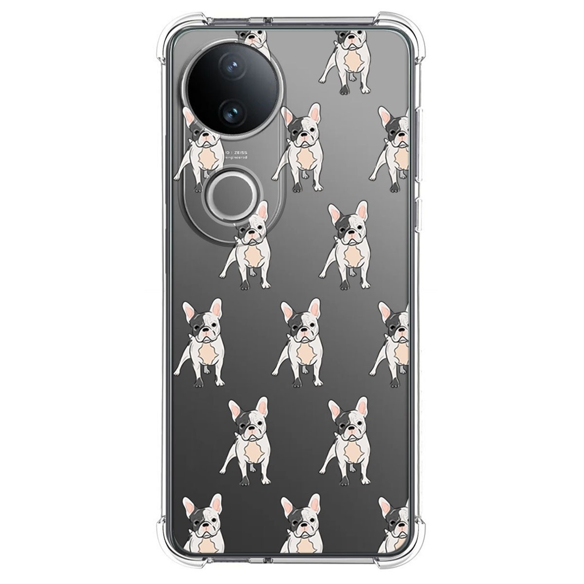 Funda Silicona Antigolpes para Vivo V50 5G diseño Perros 12 Dibujos
