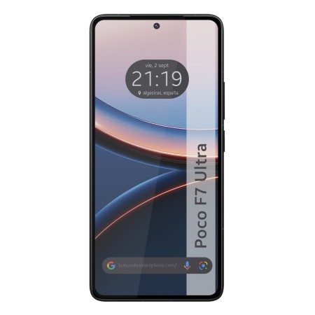 Protector Cristal Templado Completo 5D Full Glue Negro para Xiaomi Poco F7 Ultra 5G Vidrio