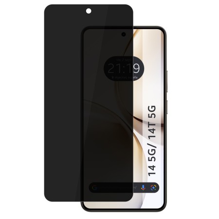 Protector Pantalla Hidrogel Privacidad Antiespías para Realme 14 5G / 14T 5G