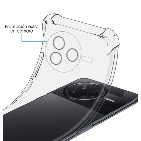 Funda Silicona Antigolpes Transparente para Xiaomi Poco F7 Pro 5G