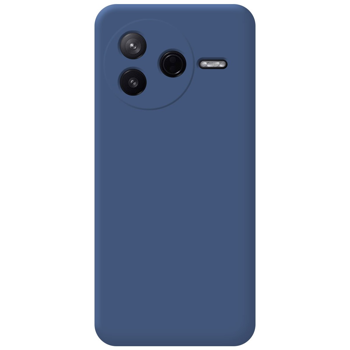 Funda Silicona Líquida Ultra Suave para Xiaomi Poco F7 Pro 5G color Azul