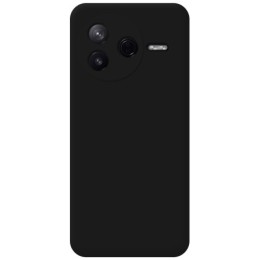 Funda Silicona Líquida Ultra Suave para Xiaomi Poco F7 Pro 5G color Negra 2