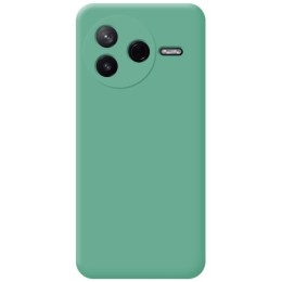 Funda Silicona Líquida Ultra Suave para Xiaomi Poco F7 Pro 5G color Verde 2