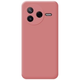 Funda Silicona Líquida Ultra Suave para Xiaomi Poco F7 Pro 5G color Rosa 2