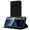 Funda Libro de Polipiel con tarjetero para Xiaomi Poco F7 Pro 5G color Negra