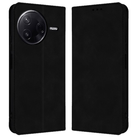 Funda Libro de Polipiel con tarjetero para Xiaomi Poco F7 Pro 5G color Negra