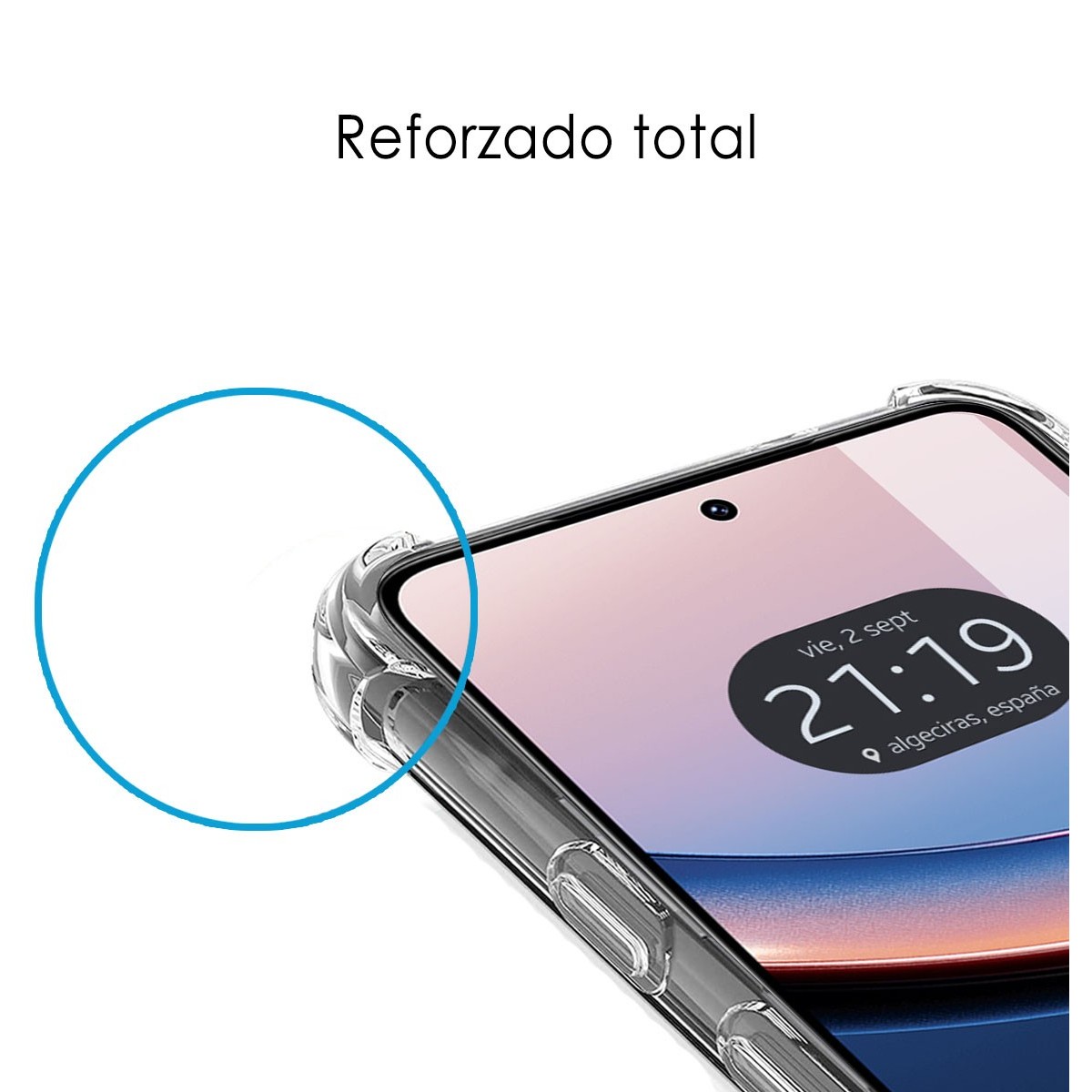 Funda Silicona Antigolpes Transparente para Xiaomi Poco F7 Ultra 5G