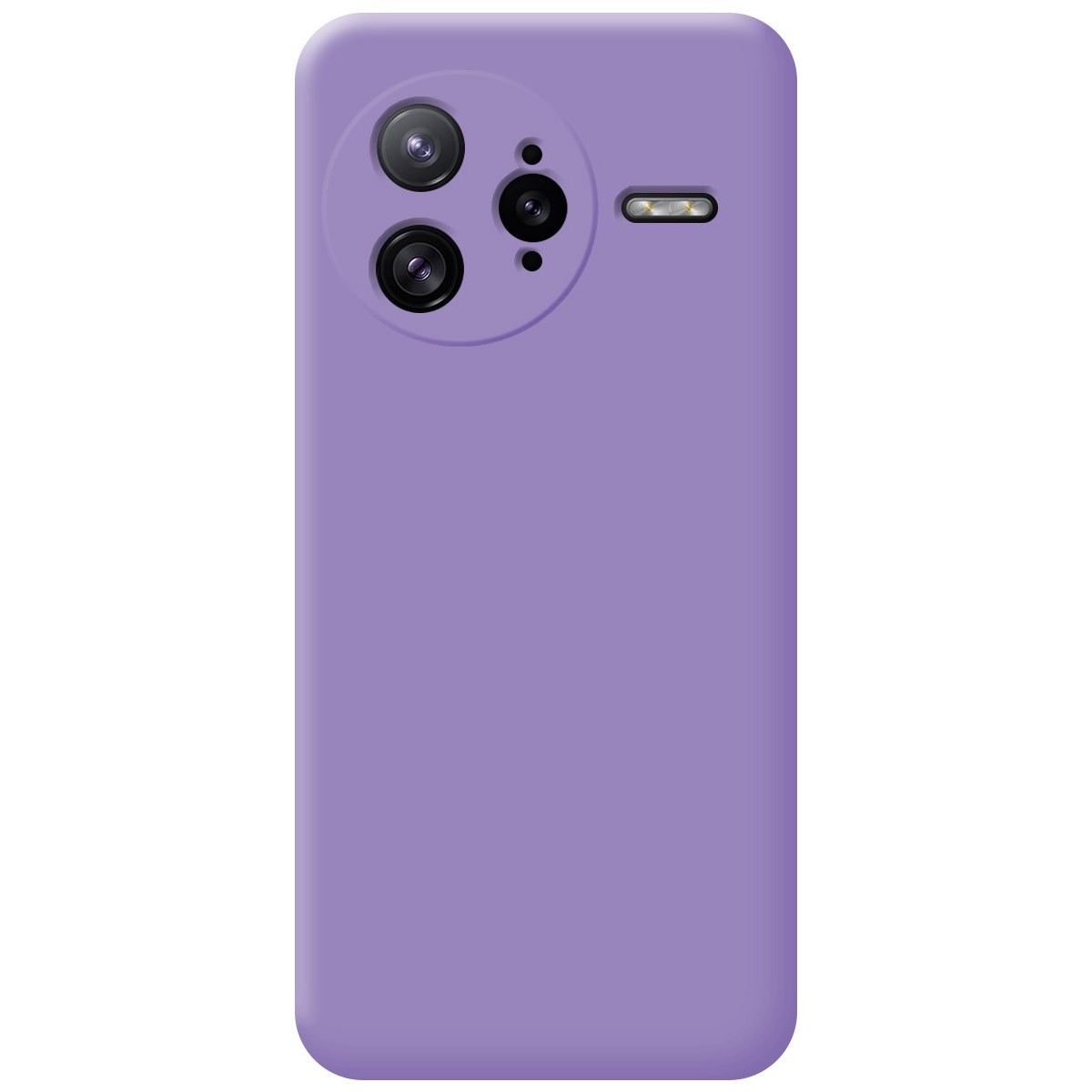 Funda Silicona Líquida Ultra Suave para Xiaomi Poco F7 Ultra 5G color Morada
