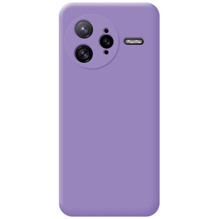 Funda Silicona Líquida Ultra Suave para Xiaomi Poco F7 Ultra 5G color Morada