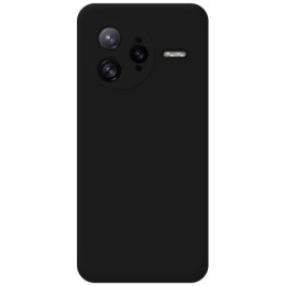 Funda Silicona Líquida Ultra Suave para Xiaomi Poco F7 Ultra 5G color Negra 2